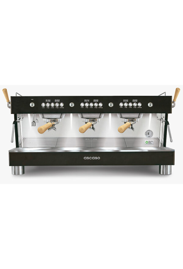 Μηχανή καφέ Ascaso Barista T Plus 3group Black & Wood