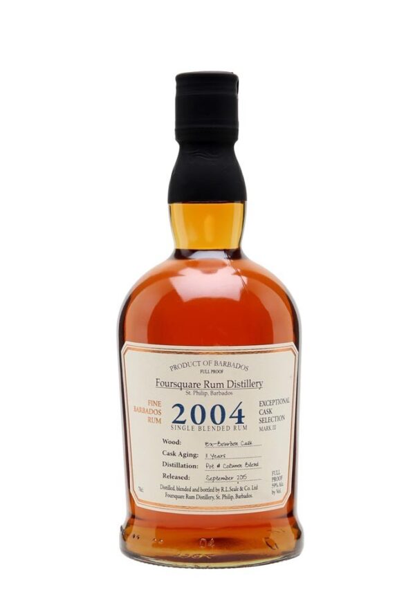 Foursquare Rum Single Blended 2004 700ml