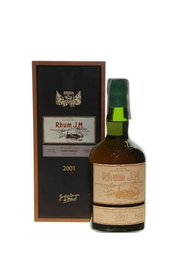 Rhum J.M Very Old Agricole Vintage 2001 15 Years Cask Strength 700ml