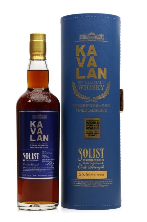 Kavalan Solist Vinho Barrique Single Cask Strength 55,6% Whisky 700ml