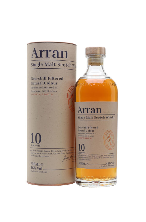 Whisky Single Malt Arran 10 Years Old 700ml