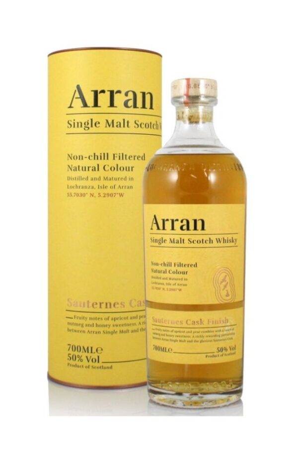 Whiskey Single Malt The Arran Sauterness Cask Finish 700ml