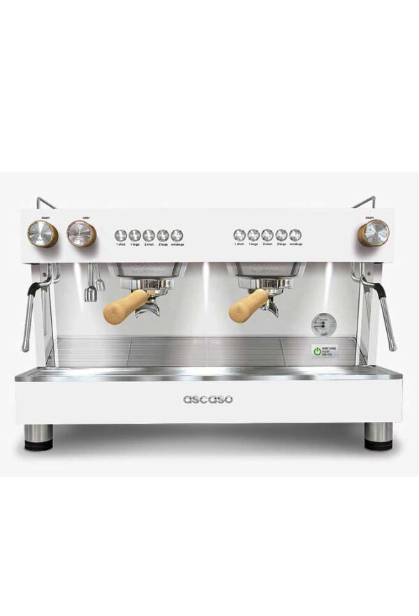 Μηχανή καφέ Ascaso Barista T Zero 2 group White & Wood