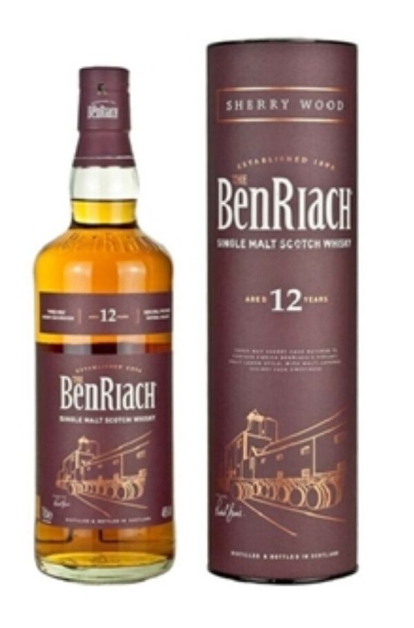 Benriach Whisky 12 years Sherry Wood Finish 700ml