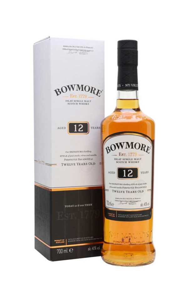 Bowmore 12 Years old single malt whisky 700ml