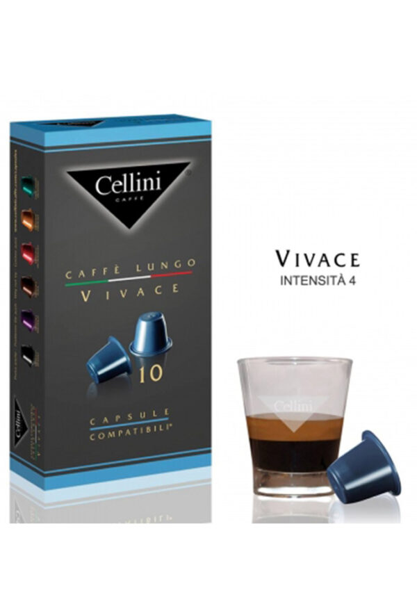 Capsule Compatible VIVACE Nespresso Cellini (10 τμχ)