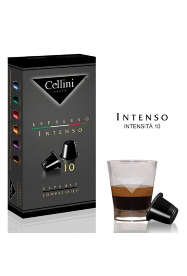 Capsule Compatible INTENSO Nespresso Cellini (10 τμχ)