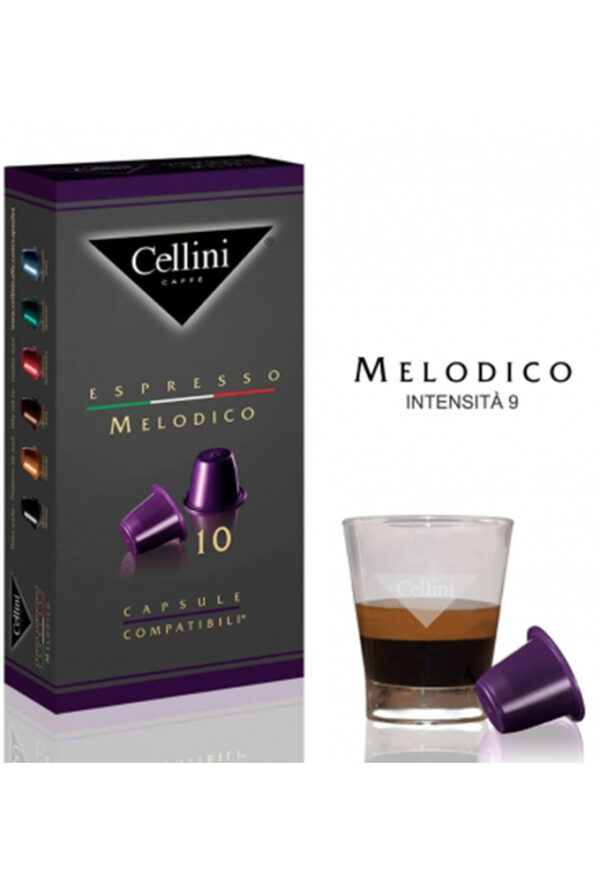 Capsule Compatible MELODICO Nespresso Cellini 10 τμχ