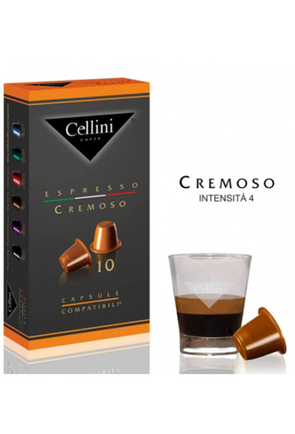 Capsule Compatible CREMOSO Nespresso Cellini 10 τμχ