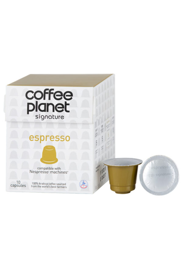 Capsule Nespresso Compatible Coffee Planet Espresso (10 τμχ)