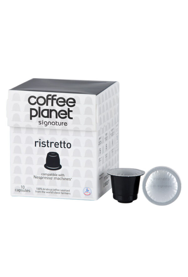 Capsule Nespresso Compatible Coffee Planet Ristretto (10 τμχ)