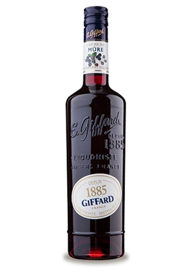 Crème de Mure Blackberry liquer Giffard 700ml