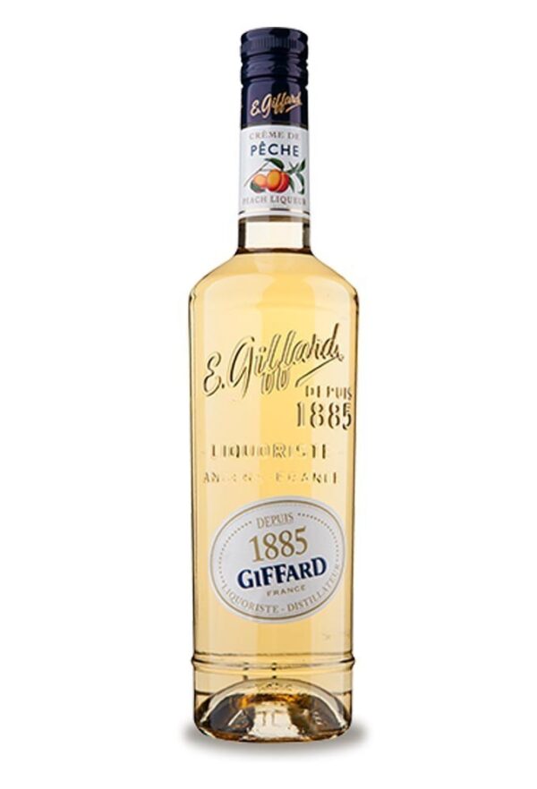 Crème de peach liquer Giffard 700ml