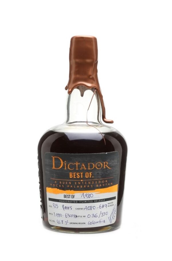 Dictador Best Of 1980 Rum 700ml