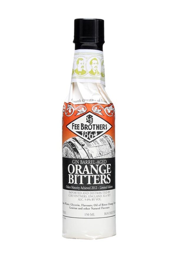 Fee Brothers Gin Barrel Aged Orange bitters 150ml