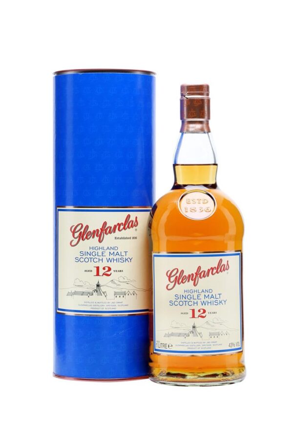 Glenfarclas 12 years old whisky 700ml