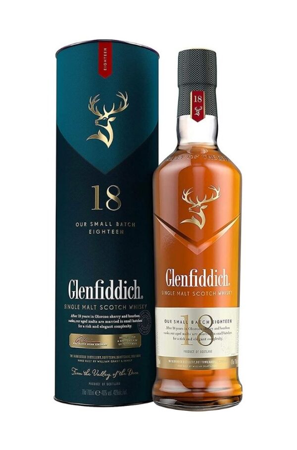 Glenfiddich Single Malt Scotch Whisky 18 Years 700ml