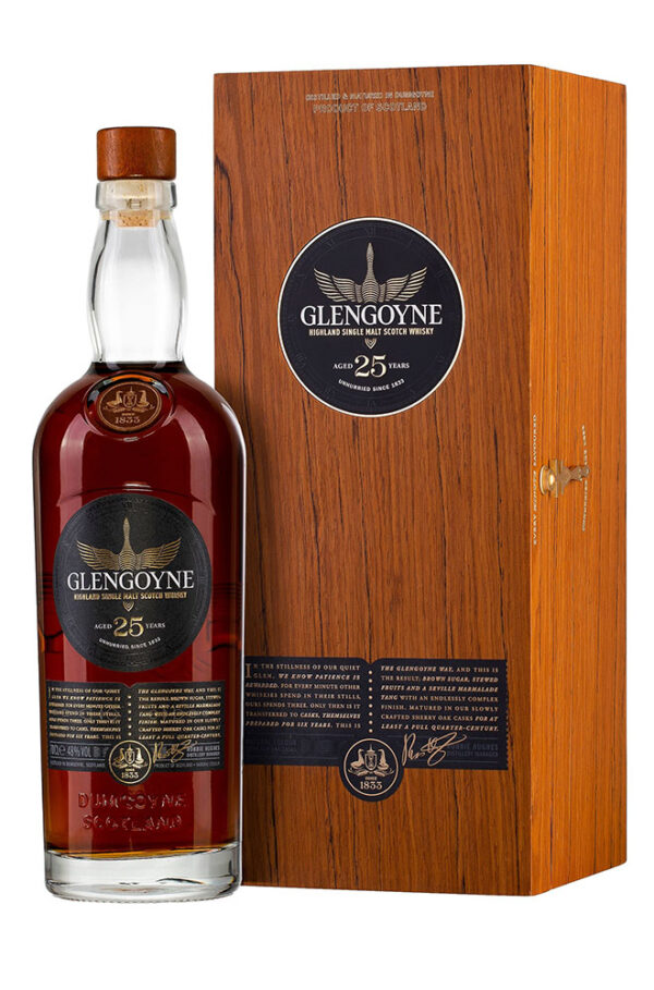 Glengoyne single malt scotch whisky 25 years old 700ml