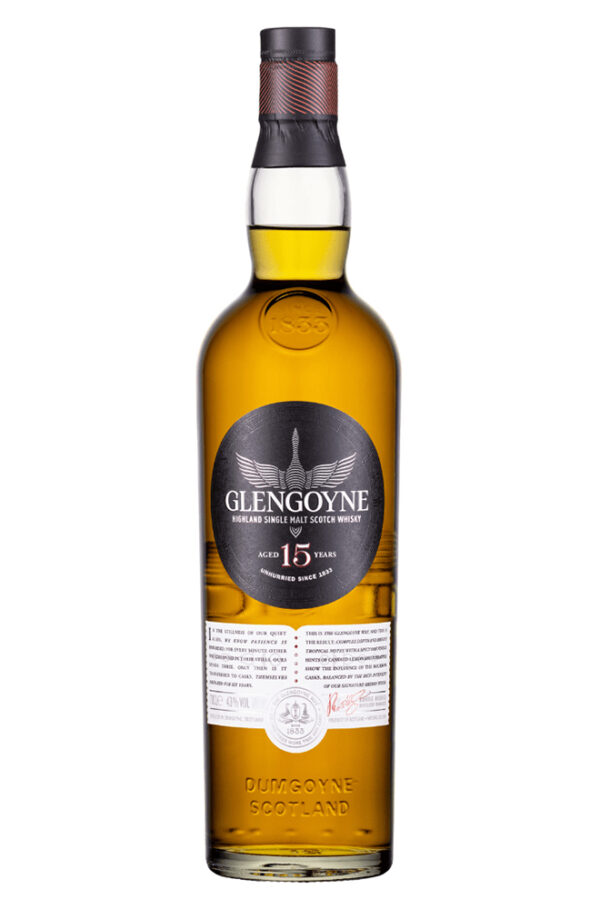 Glengoyne whisky single malt 15 years old 700ml