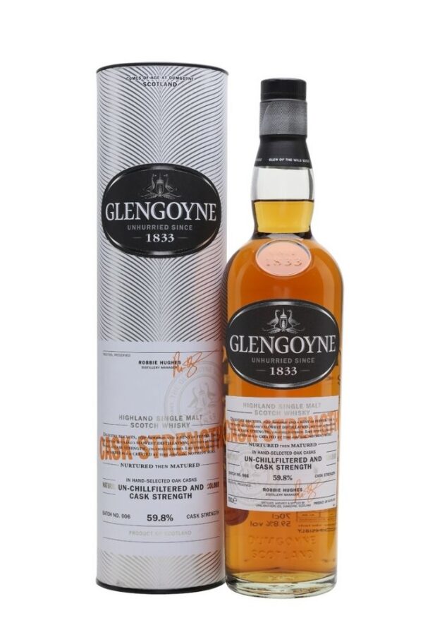 Glengoyne cask strength batch no 6 single malt scotch whisky 700ml
