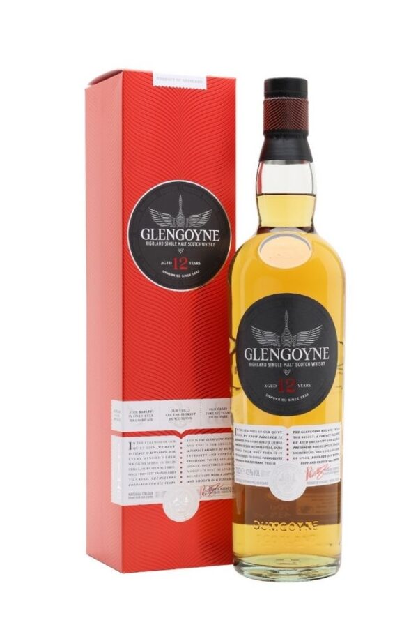 Glengoyne single malt scotch whisky 12 years old 700ml