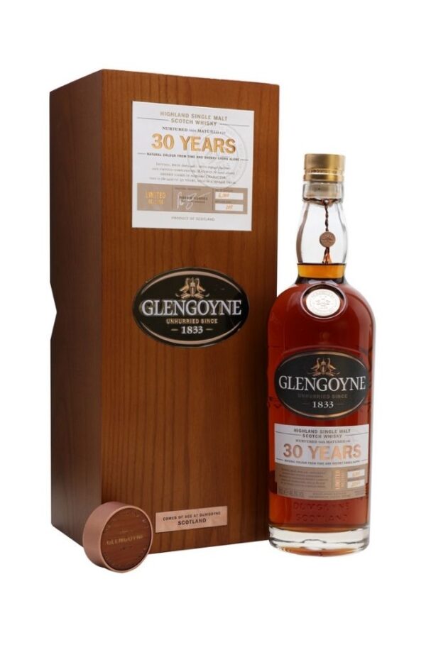 Glengoyne single malt scotch whisky 30 years old 700ml