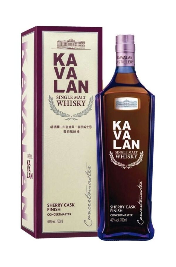 Kavalan Single Malt Concertmaster Sherry Finish Whisky 700ml