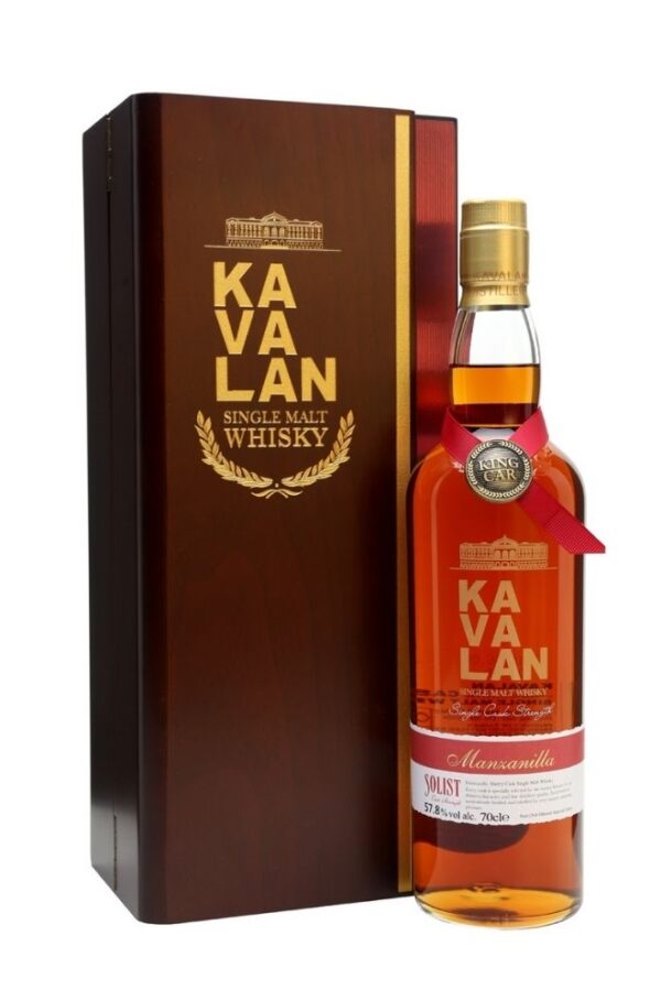 Kavalan Solist Manzanilla Single Cask Strength Whisky 700ml