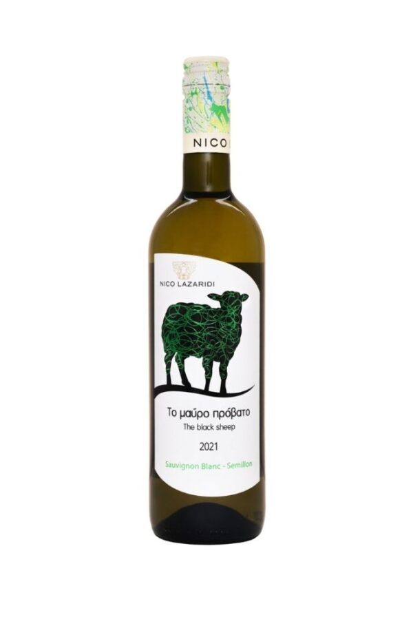 Μαύρο Πρόβατο Nico Lazaridi Λευκό ξηρό κρασί 2021 750ml