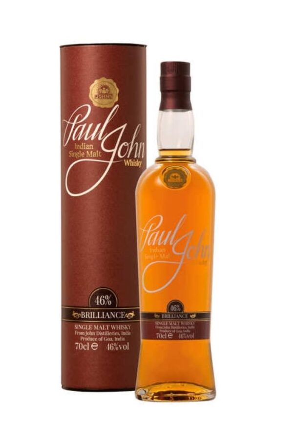 Paul John Indian Single Malt Brilliance Whisky 700ml