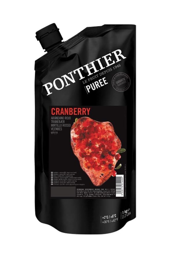 Πουρές Cranberry Ponthier 1kg