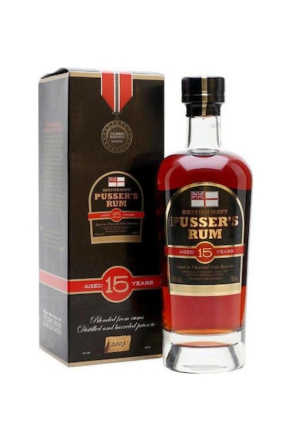 Pussers Navy Rum 15 Years 700ml