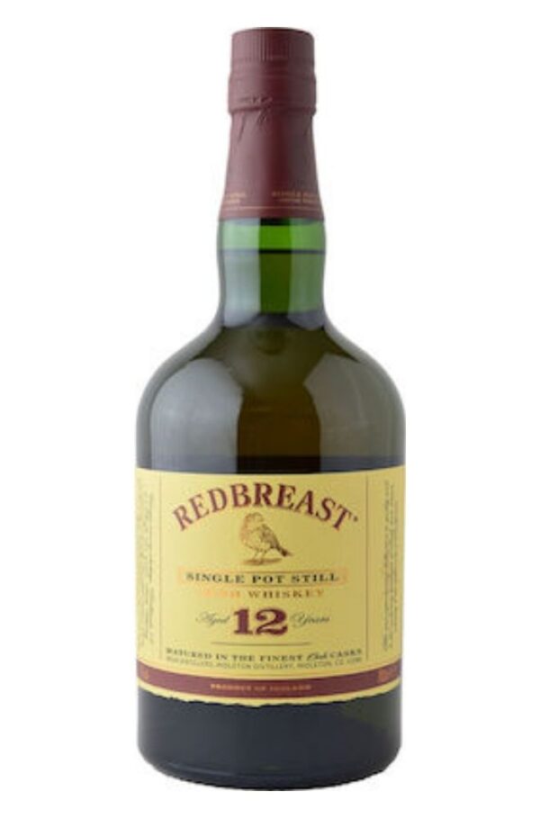 Redbreast 12 Years Single Pot Still Whiskey 700ml