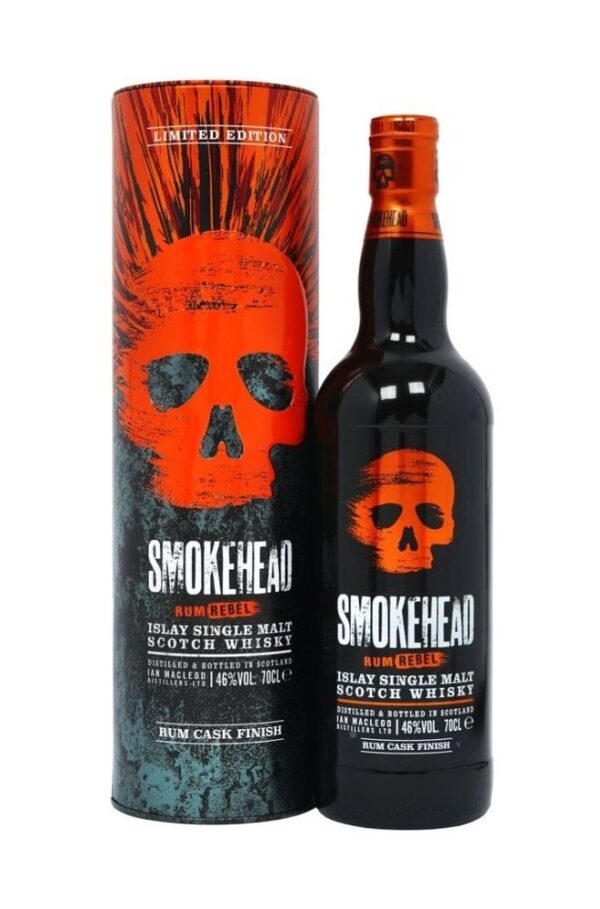 Smokehead Rum Rebel Islay single malt scotch whisky 700ml