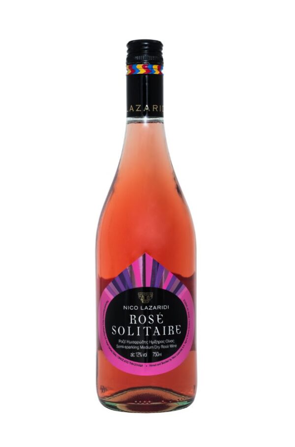 Solitaire Nico Lazaridi Ημιαφρώδης Ροζέ ξηρό κρασί 750ml