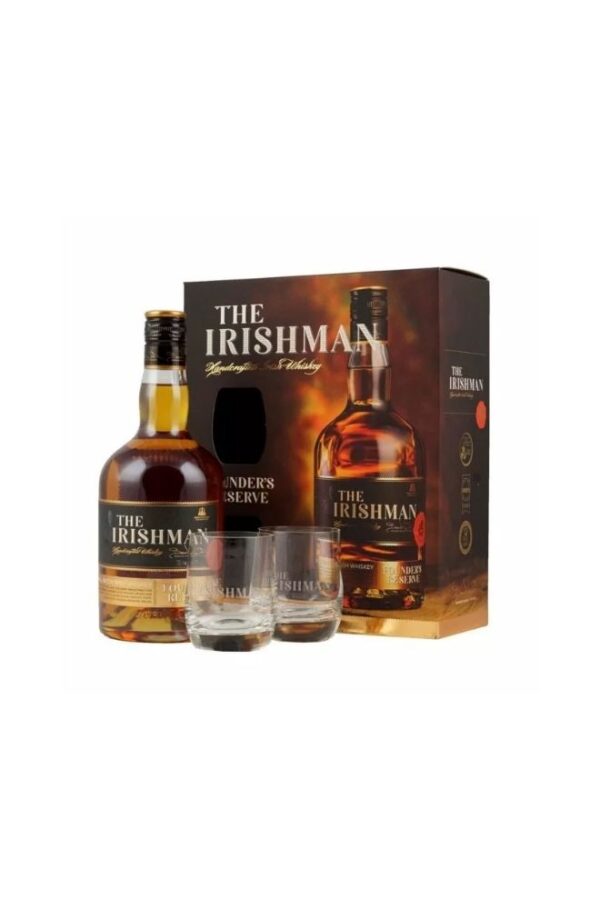 The Irishman Founders Reserve Whiskey Gift Pack 700ml