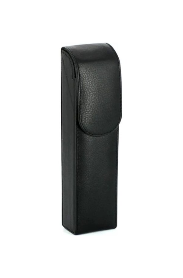 Double Cigar Case Black Leather | Δερμάτινη Θήκη