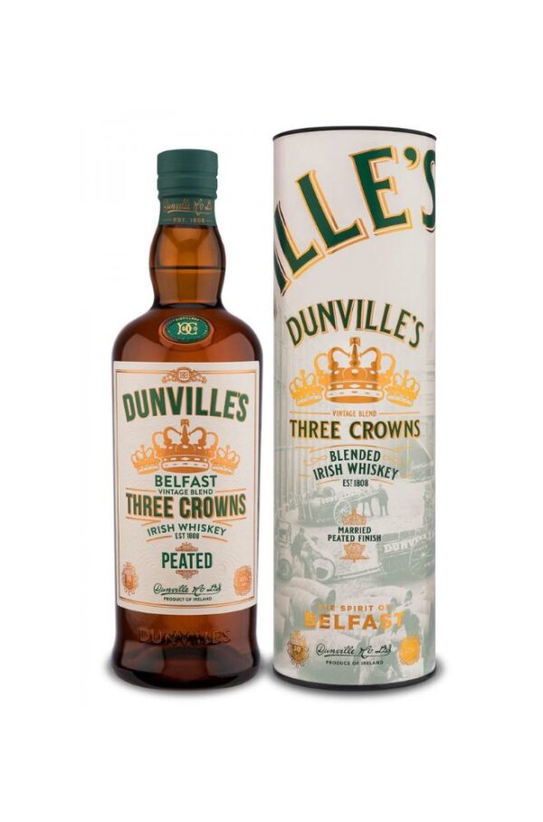 Dunvilles Three Crowns Irish Whiskey 700ml