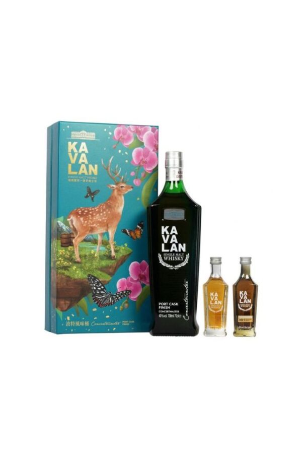 Kavalan Concertmaster Port Cask Finish Green Box 700ml | Gift Pack