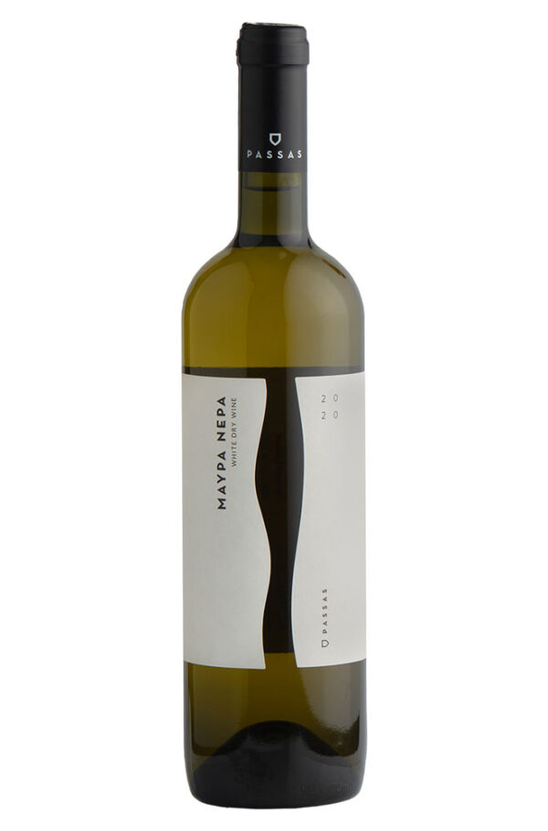 Μαύρα Νερά Λευκό ξηρό κρασί 750ml | Passas Winery