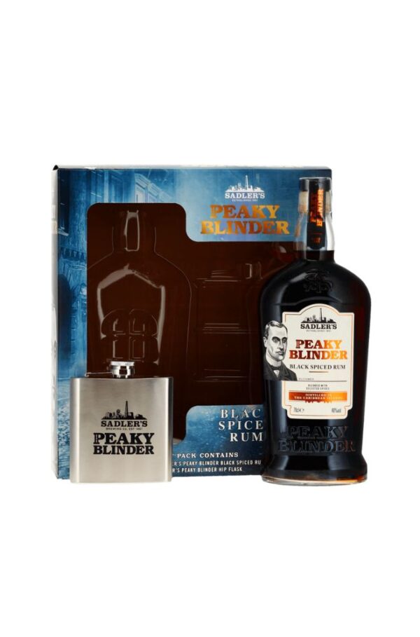 Sadler's Peaky Blinder Spiced Rum 700ml Gift Pack