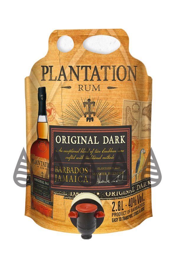 Planteray Original Dark Rum Eco Pouch 2.8L