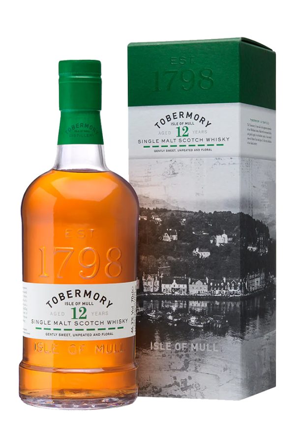 Tobermory 12 years old whisky 700ml