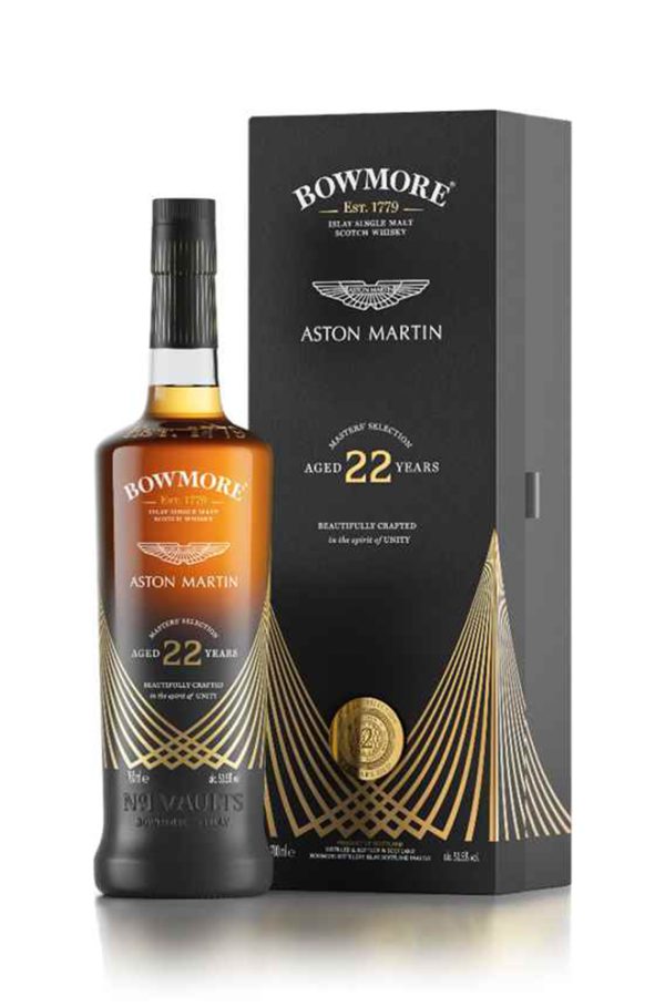Bowmore 22 years old ASTON MARTIN Masters Selection whisky 700ml