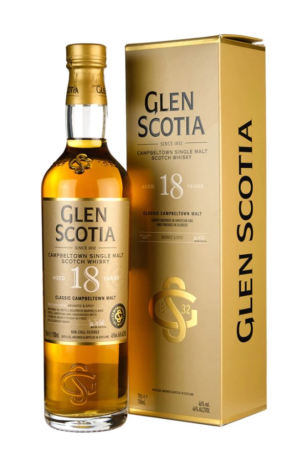 Glen Scotia whisky 18 years old 700ml