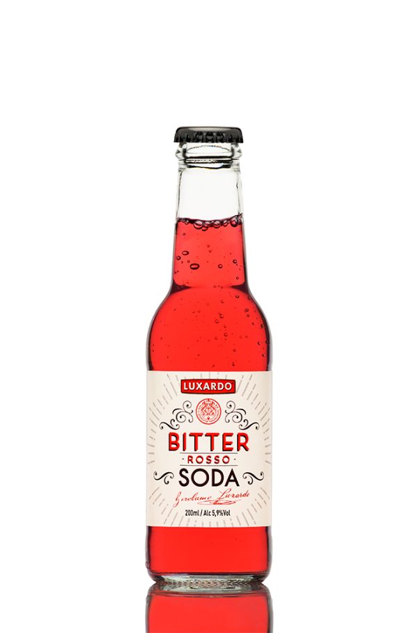 Luxardo Bitter Rosso Soda 3x200ml