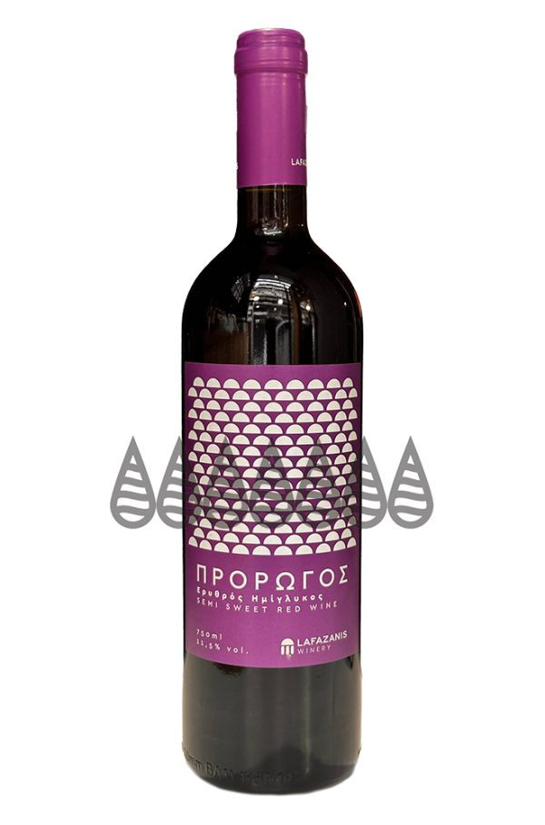 Πρόρωγος Κόκκινο Ημίγλυκο 750ml | Lafazanis Winery