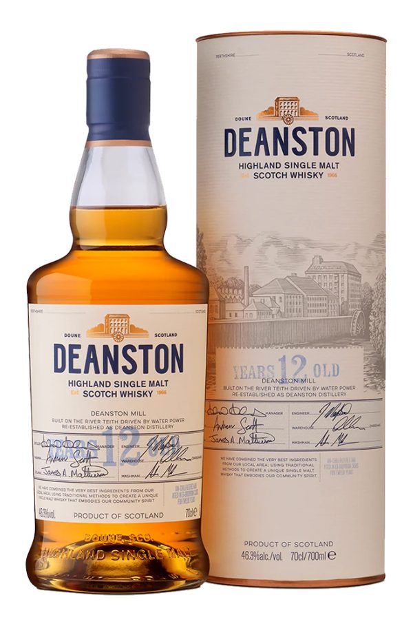 Deanston 12 Years Old Single Malt Whisky 700ml