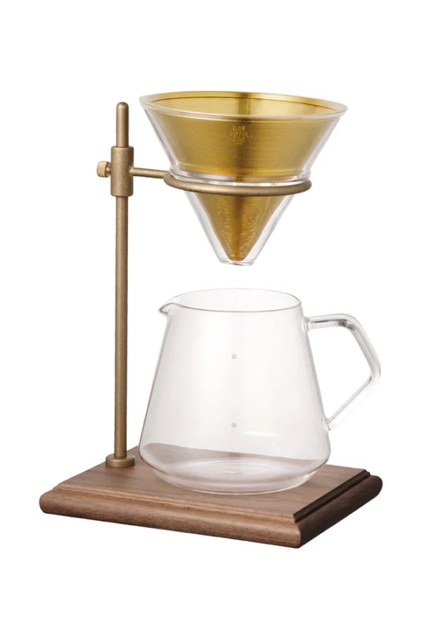 KINTO Brewer stand set 4cups SCS-S02 Brown