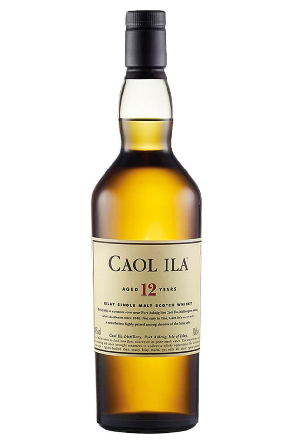 Caol Ila 12 Years old single malt whisky 700ml